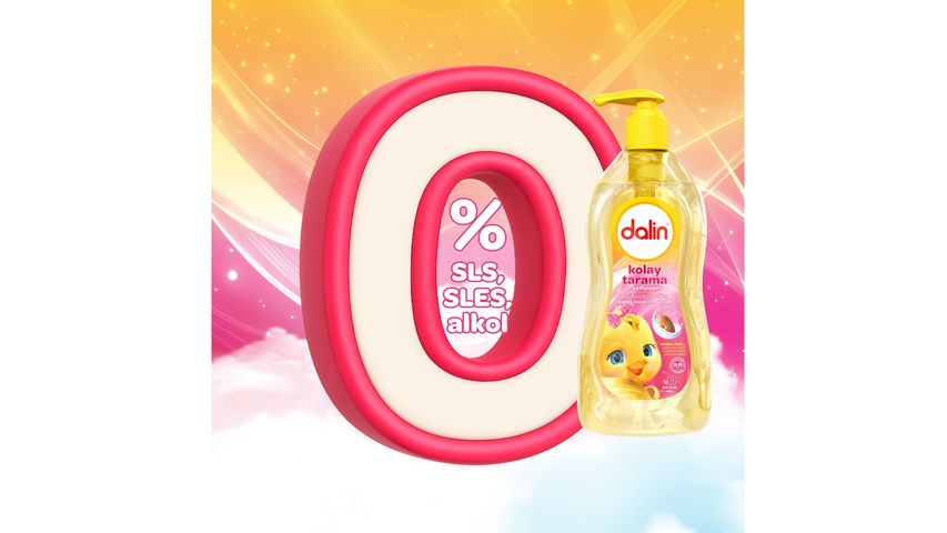 Dalin Easy Combing Baby Shampoo with Almond Extract 700 ml