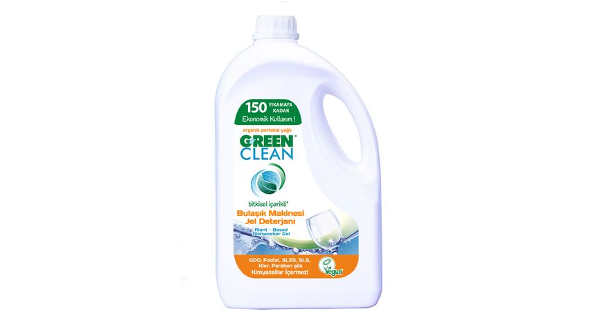 Green Clean Portakal Bulaşık Makinesi Jeli 3 L
