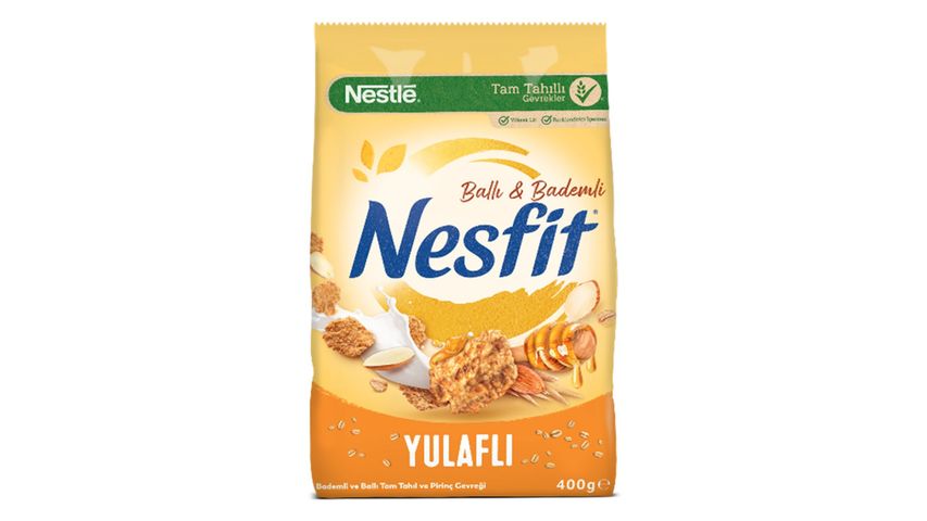 Nestlé Nesfit & Ballı Bademli Buğday ve Pirinç Gevreği 400 g