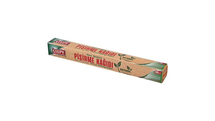 Stepy Naturel Pişirme Kağıdı 10 Yaprak