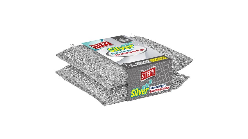 Stepy Silver Sünger 2'li