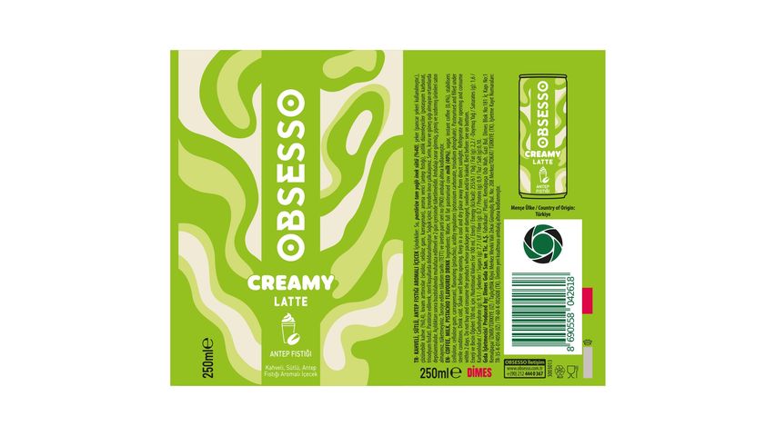 Obsesso Creamy Pistachio 250 ml