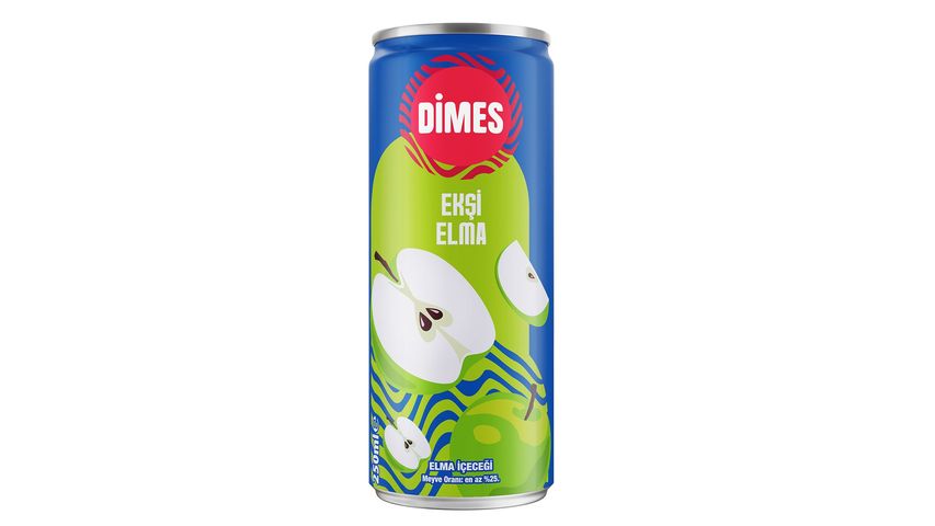 Dimes Ekşi Elma Aromalı Meyve Suyu 250 ml