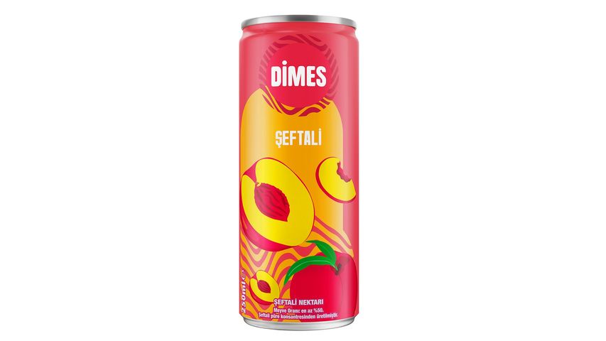 Dimes Go Peach Flavored Fruit Juice 250 ml