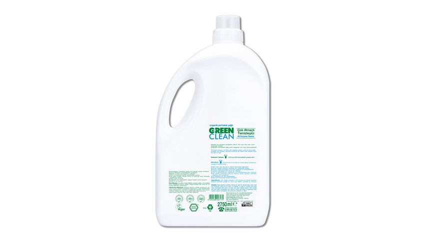 Green Clean Portakal Çok Amaçlı Temizleyici 2.75 L