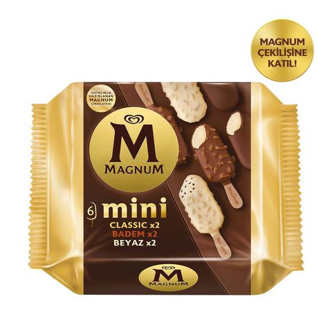 Magnum Mini Classic Badem Beyaz 345 ml