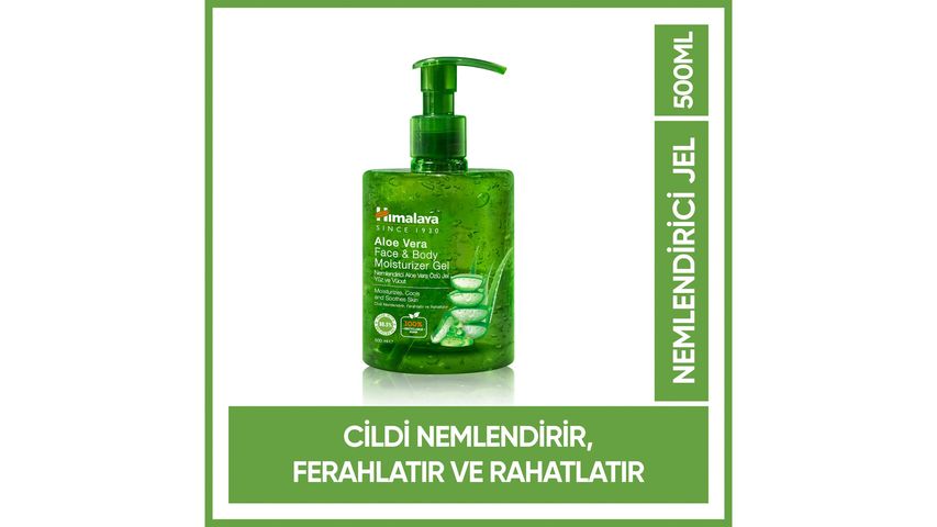 Himalaya Aloe Vera Yüz ve Vücut Nemlendirici Jel 500 ml