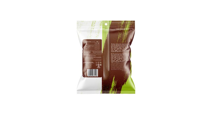 Wafella White Chocolate and Pistachio Flavored Filled Cone 42 g