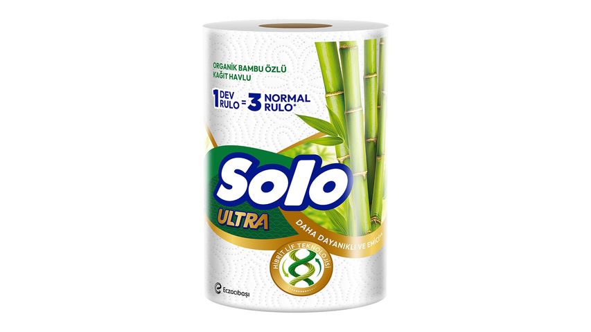 Solo Ultra Kağıt Havlu Dev Rulo 1=3