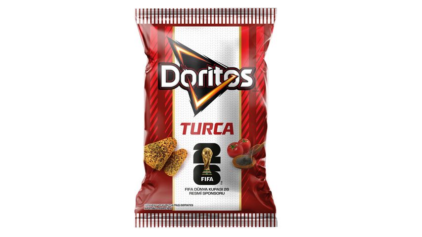 Doritos Turca Haşhaş ve Kurutulmuş Domates Aromalı Mısır Cipsi Süper Boy 130 g