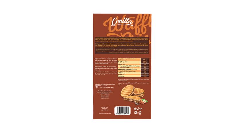 Conitta Waffle Crisps Hazelnut 100 g
