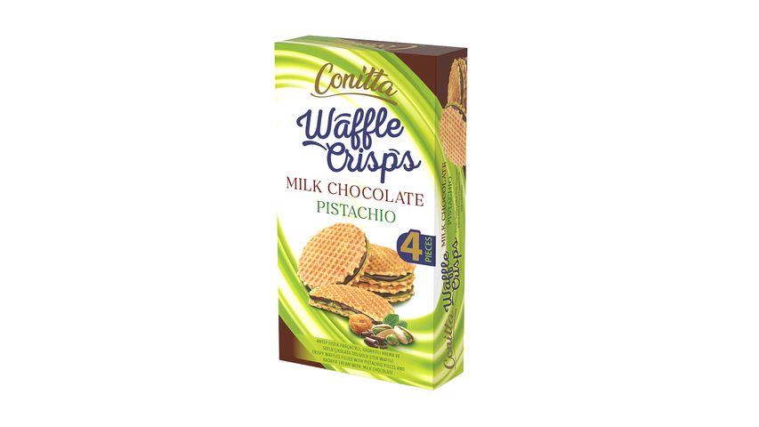 Conitta Waffle Crisps Pistachio 100 g