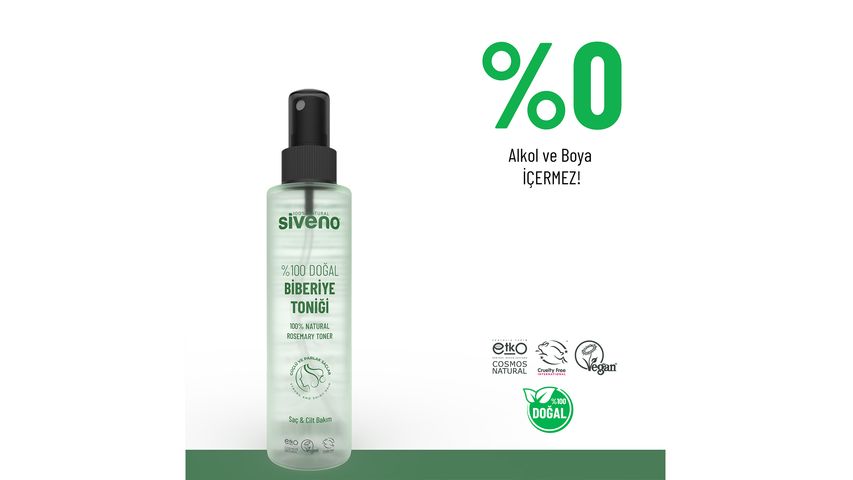 Siveno %100 Doğal Biberiye Toniği 150 ml