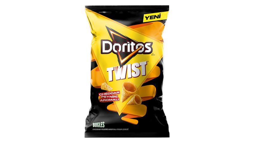 Doritos Twist Cheddar Peynirli Süper Boy Mısır Çerezi 115 g