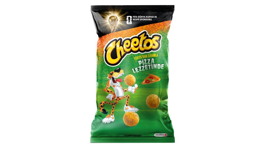 Cheetos Pizza Flavored Corn Snack Super Size 80 g