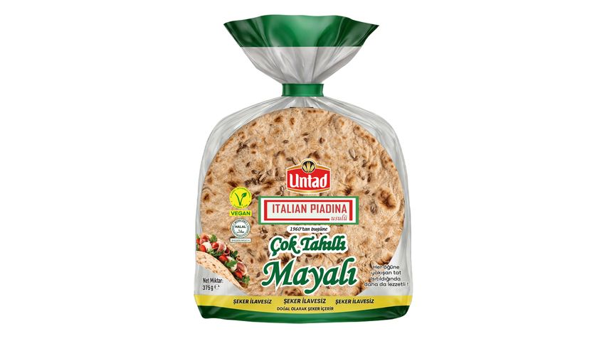 Untad Multigrain Yeasted Italian-Style Piadina 375 g