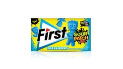 First Sour Patch Ahududu Aromalı Şekersiz Sakız 27 g