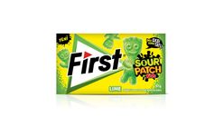 First Sour Patch Misket Limonu Aromalı Şekersiz Sakız 27 g