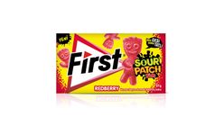 First Sour Patch Red Fruit Flavored Sugar-Free Gum 27 g