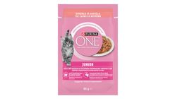 Purina One Junior Somonlu ve Havuçlu Yavru Yaş Kedi Maması 85 g