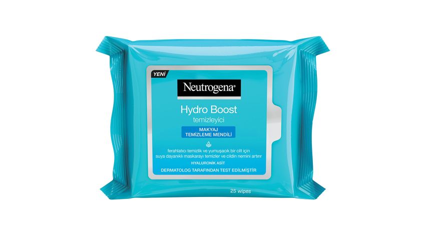 Neutrogena Hydro Boost Makyaj Temizleme Mendili 25 adet