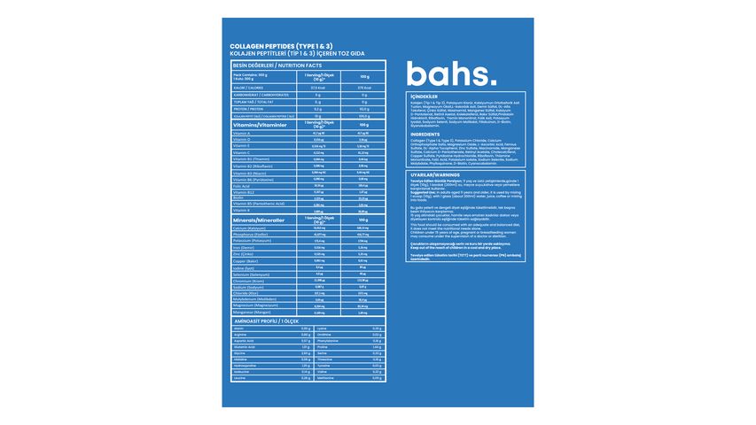 Bahs Collagen Peptides 300 g