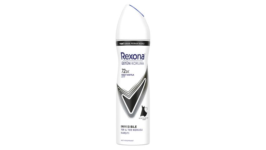 Rexona Deodorant Sprey Invisible Black + White Fresh 150 ml