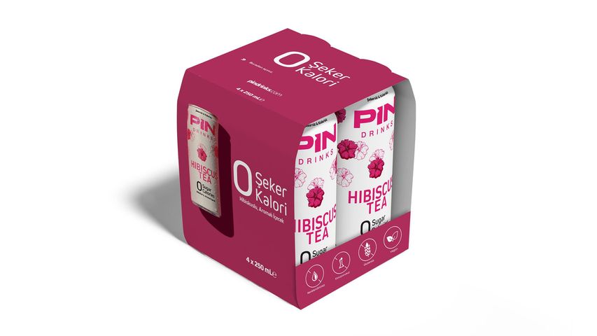 Pin Hibiscus 4 x 250 ml