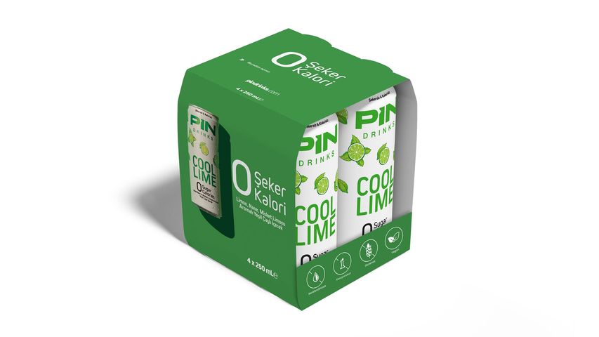 Pin Cool Lime 4 x 250 ml