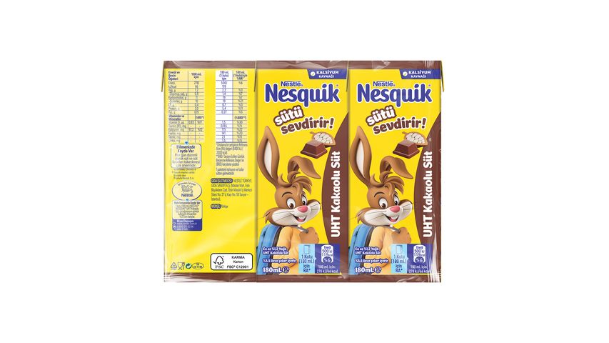 Nestlé Nestle Nesquik Cocoa Milk 6 x 180 ml