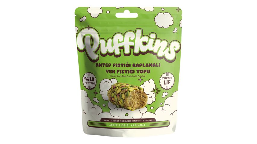 Puffkins Pistachio Snack 75 g