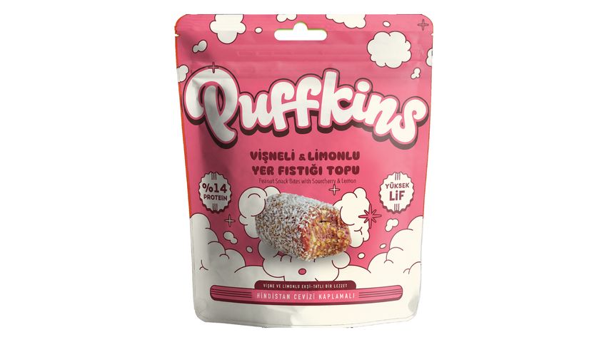 Puffkins Vişneli & Limonlu Atıştırmalık 75 g