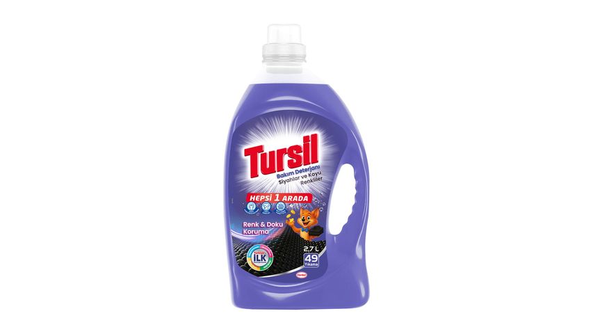 Tursil Bakım Deterjanı Siyahlar ve Koyu Renkliler 2.7 L