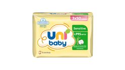 Uni Baby Sensitive Bambu & Pamuk Özlü Islak Mendil 3x50