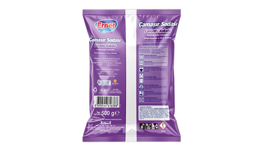 Ernet Lavanta Kokulu Çamaşır Sodası 500 g