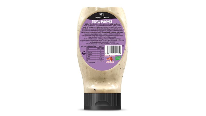 Kemal Kükrer Trüflü Mayonez 250 ml