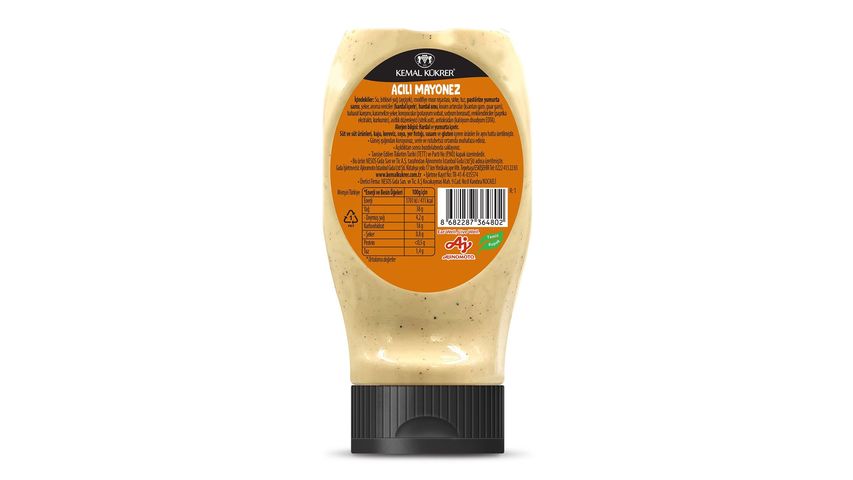 Kemal Kükrer Acılı Mayonez 250 ml