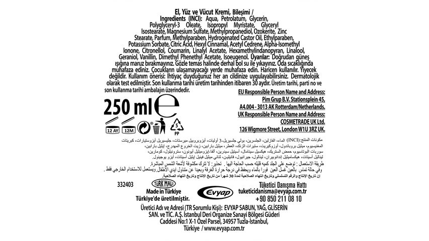 Arko Classic Natural Cream 250 ml