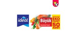 İdeal Buzdolabı Poşeti Büyük Boy 50 Adet