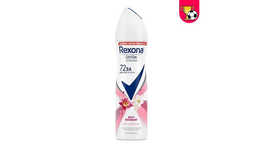 Rexona Kadın Sprey Deodorant Sexy Bouquet Ter Kokusuna Karşı Koruma 150 ml