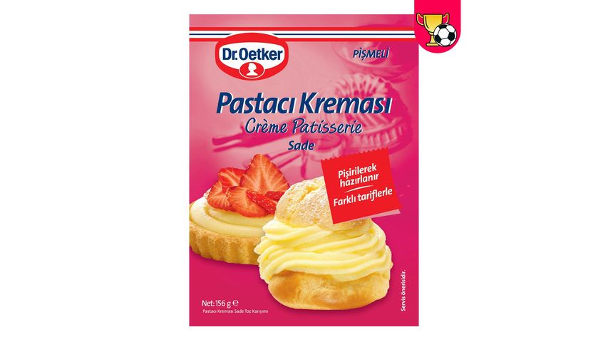 Dr.Oetker Pastacı Kreması Pişmeli Toz Karışım 156 g