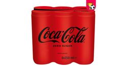 Coca-Cola Zero Sugar 6 x 250 ml