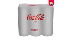 Coca-Cola Light Kutu 6 x 250 ml