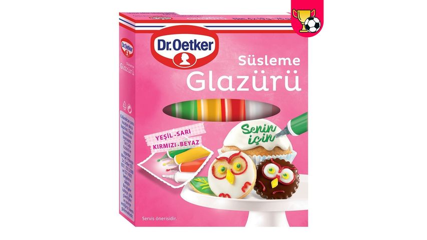 Dr. Oetker Süsleme Glazürü 76 g
