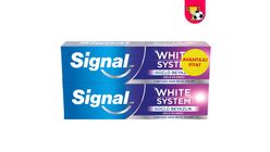 Signal White System Güçlü Beyazlık Diş Macunu 75 ml x 2