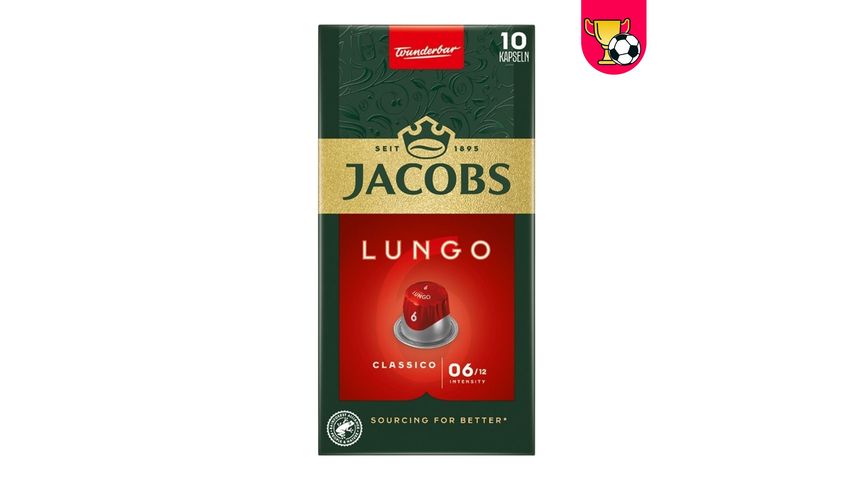 Jacobs Lungo 6 Classic Coffee Capsules 52 g