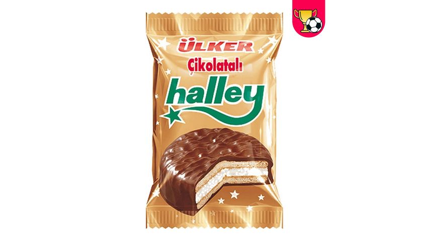 Ülker Halley Chocolate Covered Biscuits 30 g
