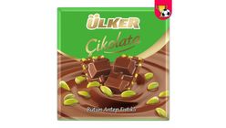 Ülker Antep Fıstıklı Kare Çikolata 65 g