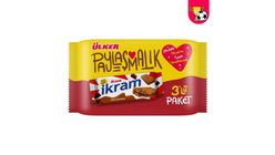 Ülker İkram Çikolatalı Kremalı Bisküvi 3 x 84 g
