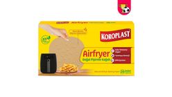 Koroplast Airfryer Baking Paper/Natural 20 pcs